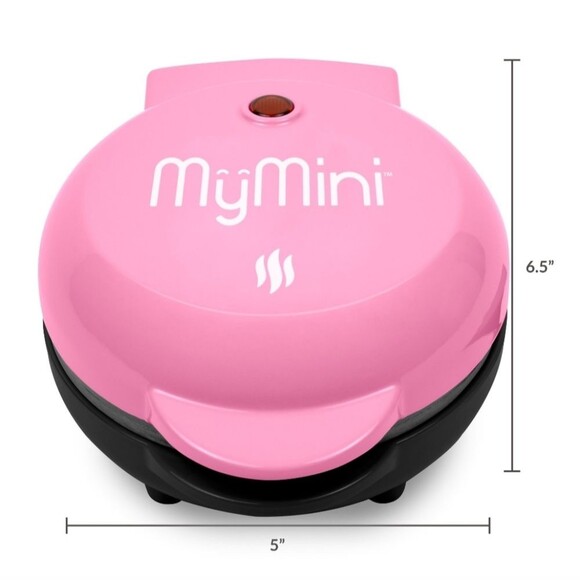 NWT MyMini My Mini Heart Waffle Maker Pink - Picture 3 of 6